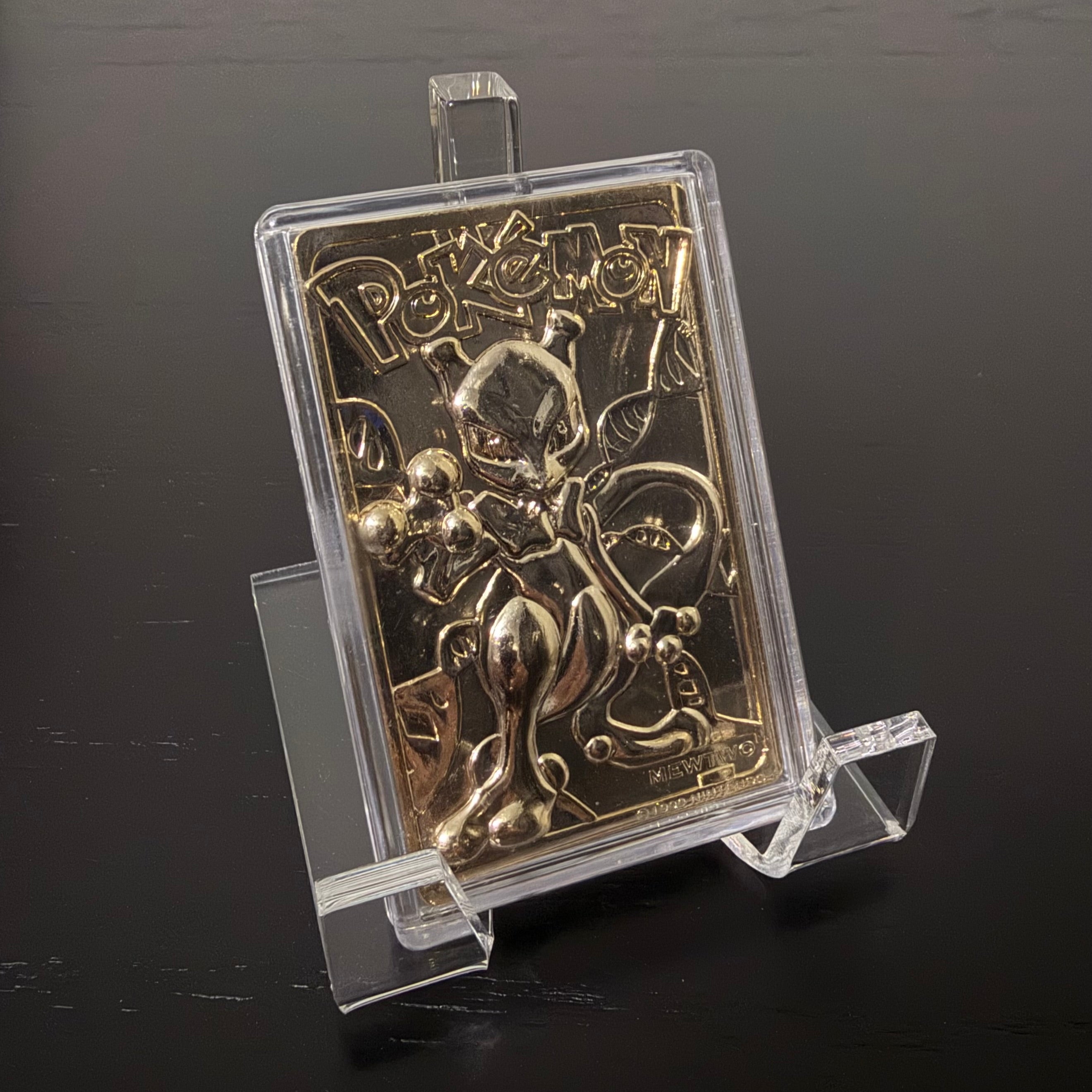 MEWTWO 1999 23K Gold Limited Edition