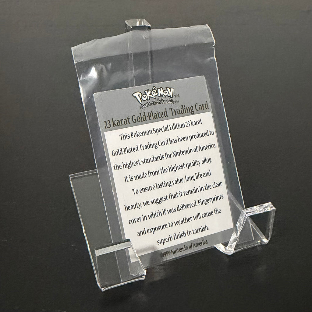 Charizard 1999 23K Gold Limited Edition