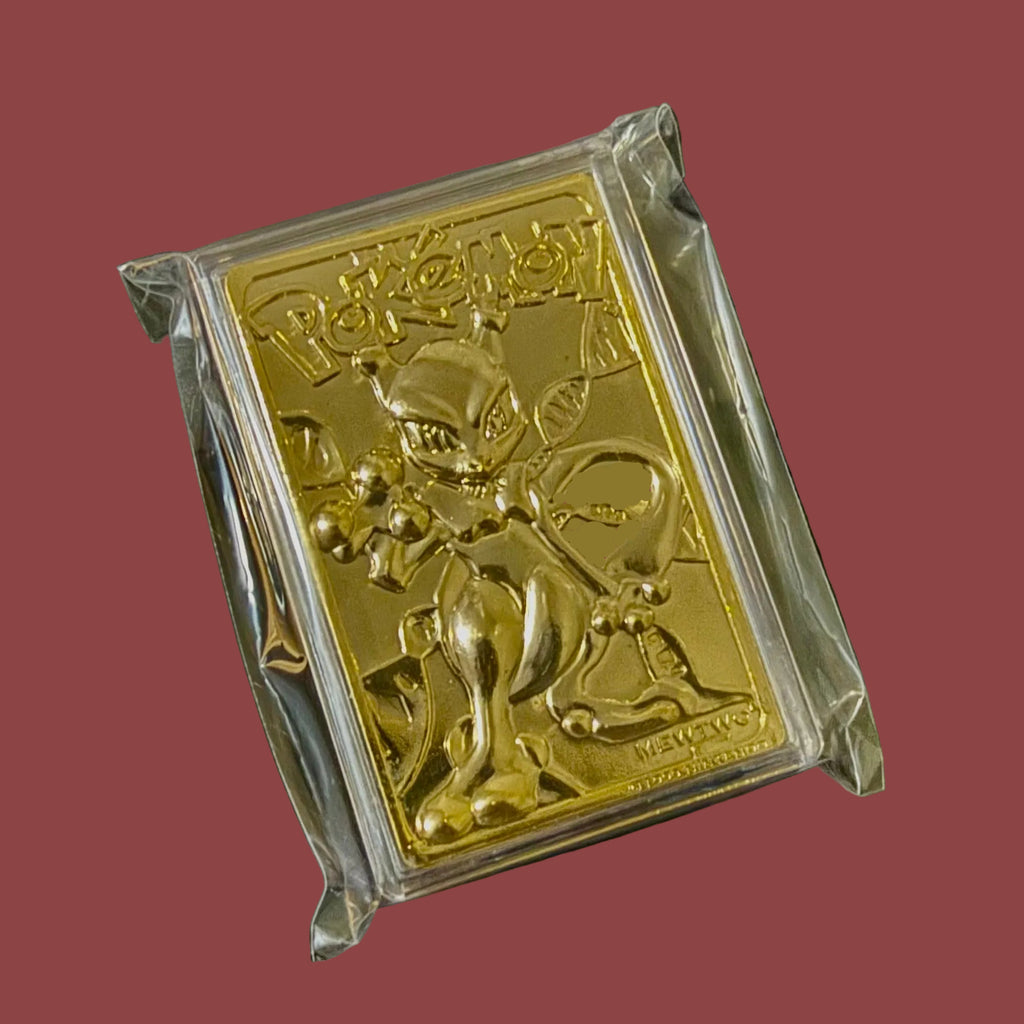 MEWTWO 1999 23K Gold Limited Edition